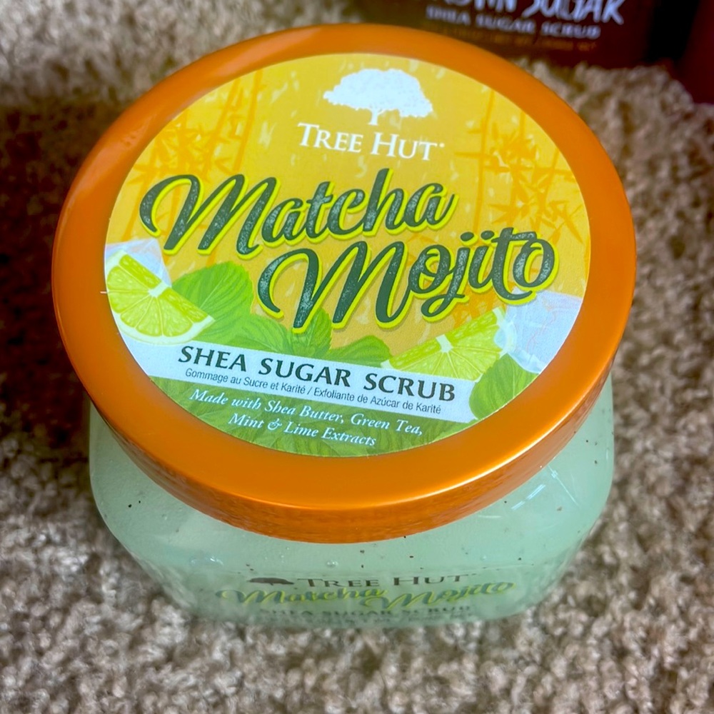 matcha mojito body scrub